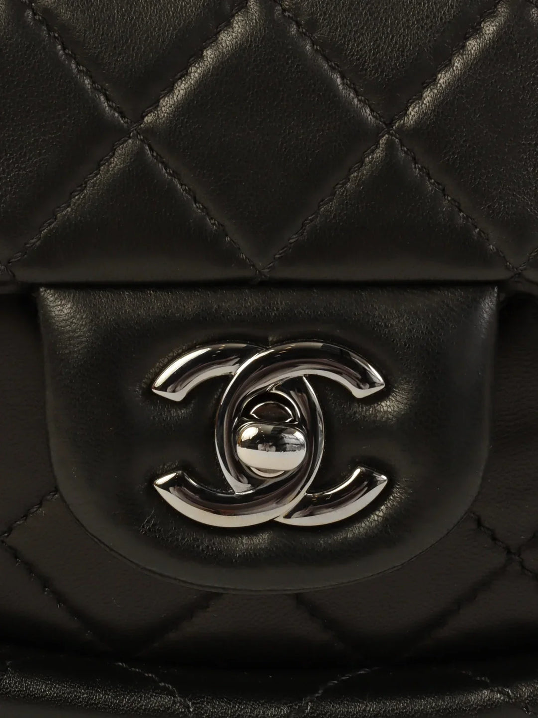 Chanel Around 2014 Made Hula Hoop Bag Mini Black