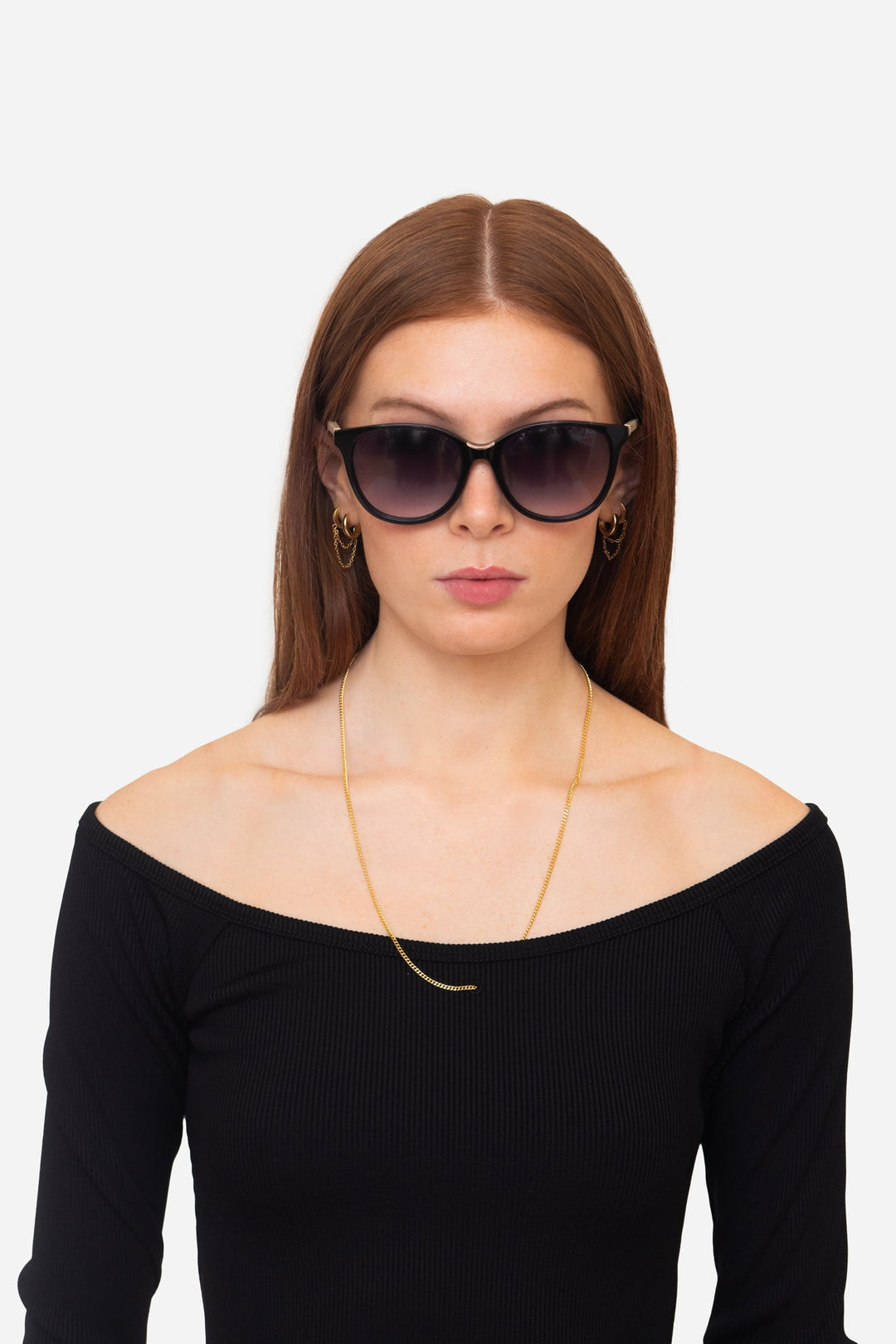White Arm Sunglasses
