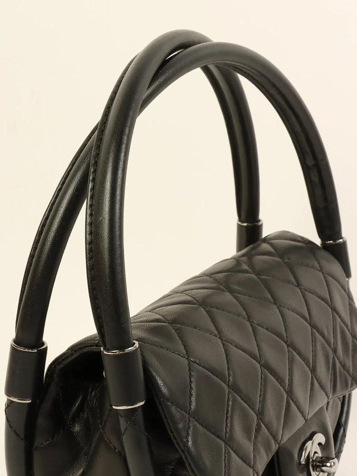 Chanel Around 2014 Made Hula Hoop Bag Mini Black