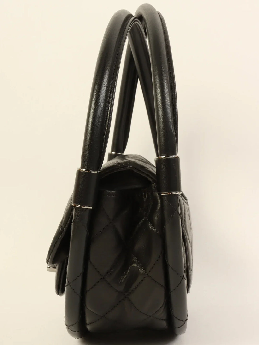 Chanel Around 2014 Made Hula Hoop Bag Mini Black