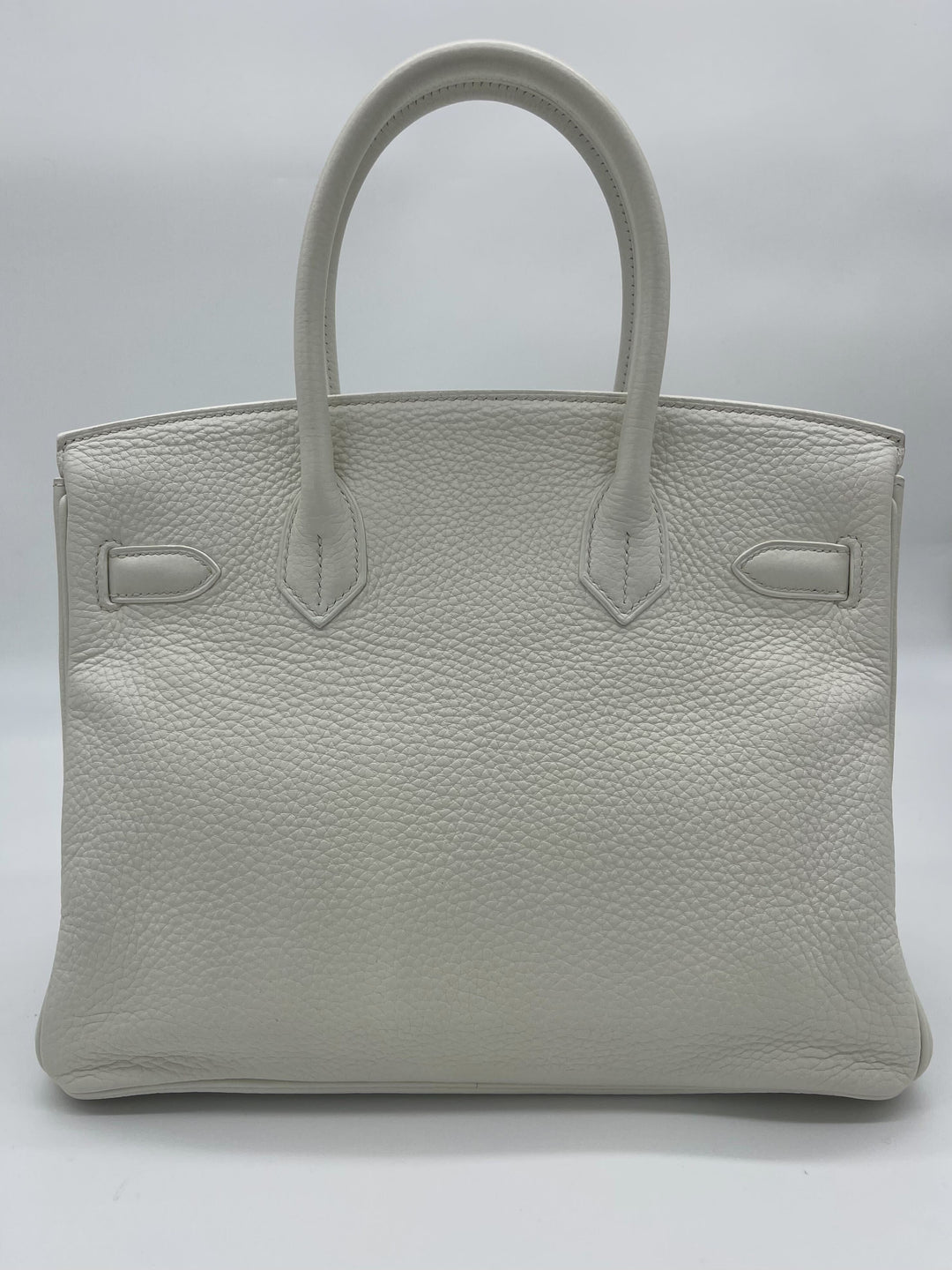 Top quality Hermes Birkin 30 White Togo Gold Hardware