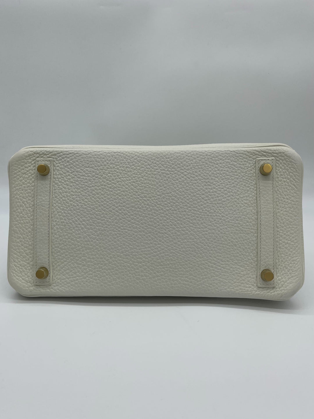 Top quality Hermes Birkin 30 White Togo Gold Hardware