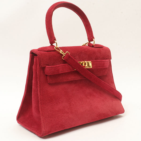 Top quality Hermes 1998 Made Debris Mini Kelly Bag Rouge Grenat