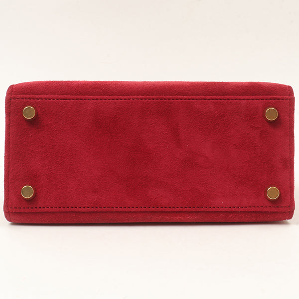 Top quality Hermes 1998 Made Debris Mini Kelly Bag Rouge Grenat
