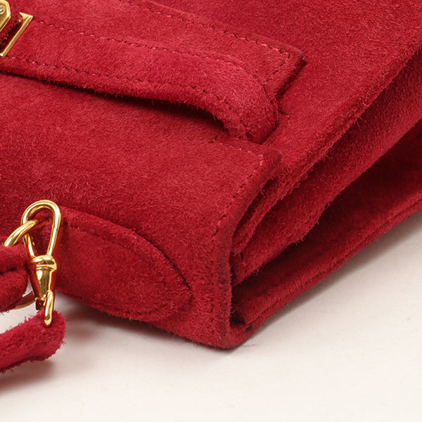 Top quality Hermes 1998 Made Debris Mini Kelly Bag Rouge Grenat