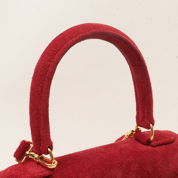 Top quality Hermes 1998 Made Debris Mini Kelly Bag Rouge Grenat