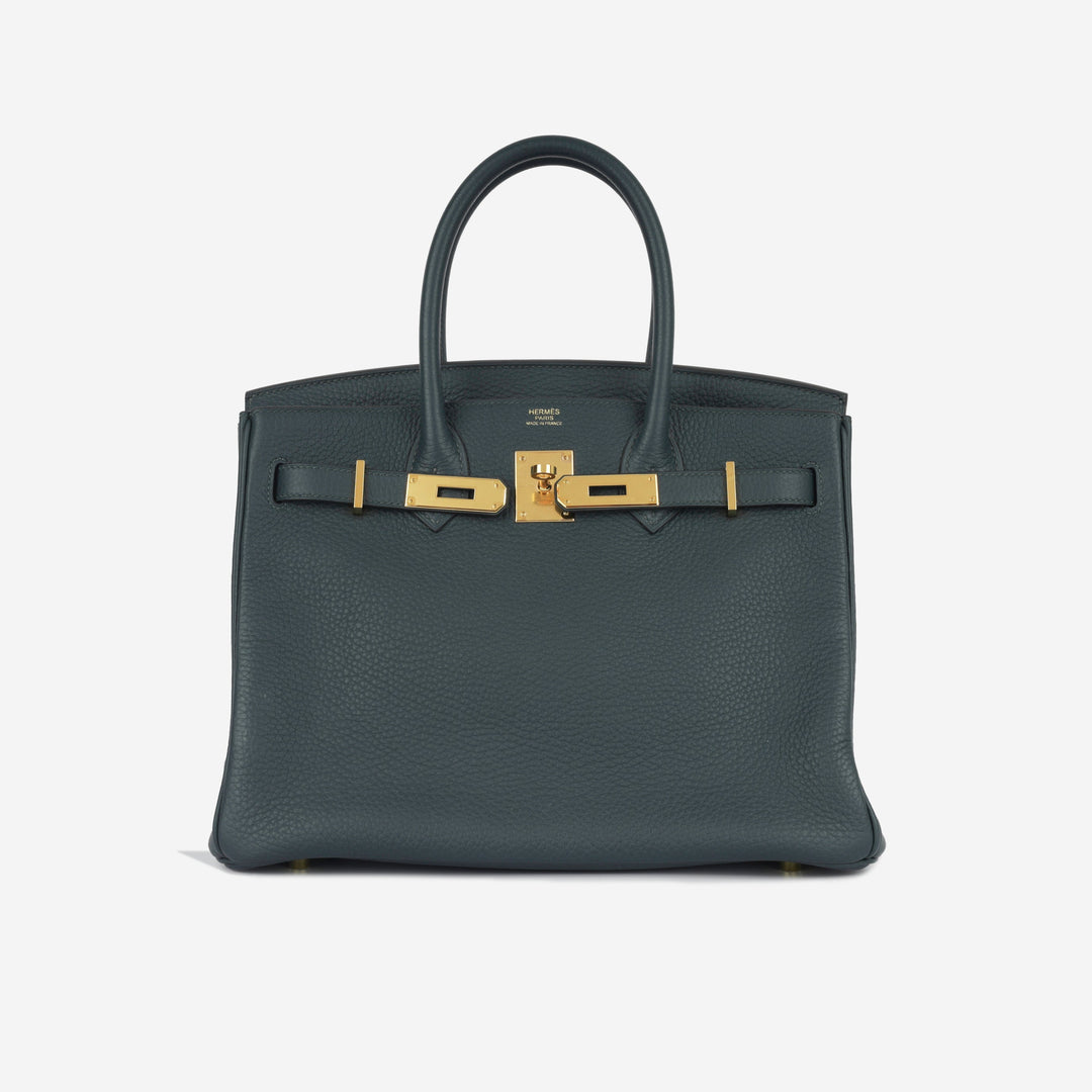 Birkin 30 - Vert Cypress