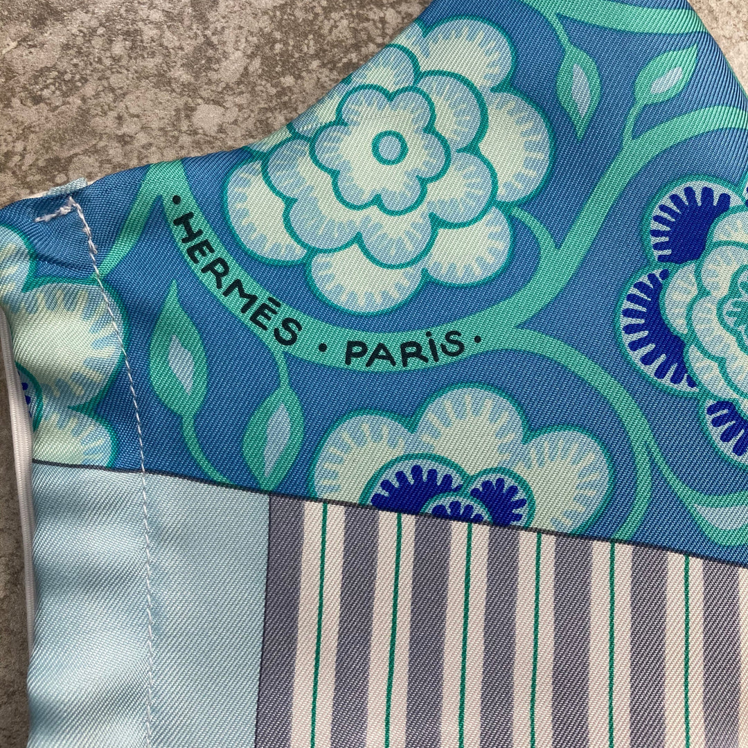 Top quality Hermes L'Art du Sarasa Silk Scarf Face Covering