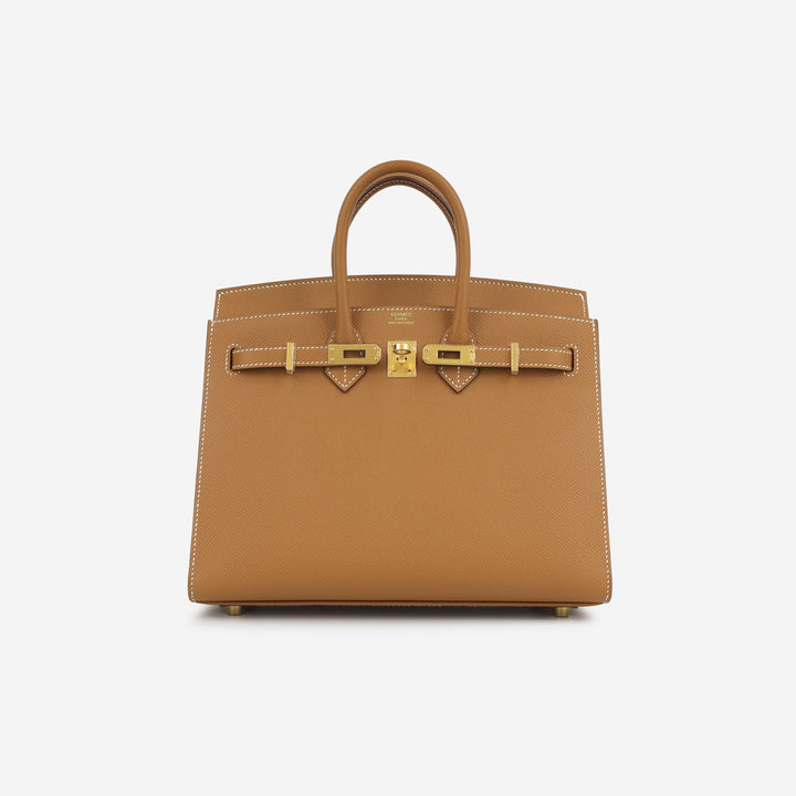 Birkin 25 - Gold Epsom