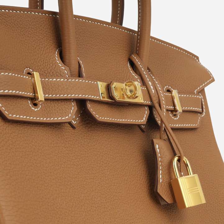 Birkin 25 - Gold Togo