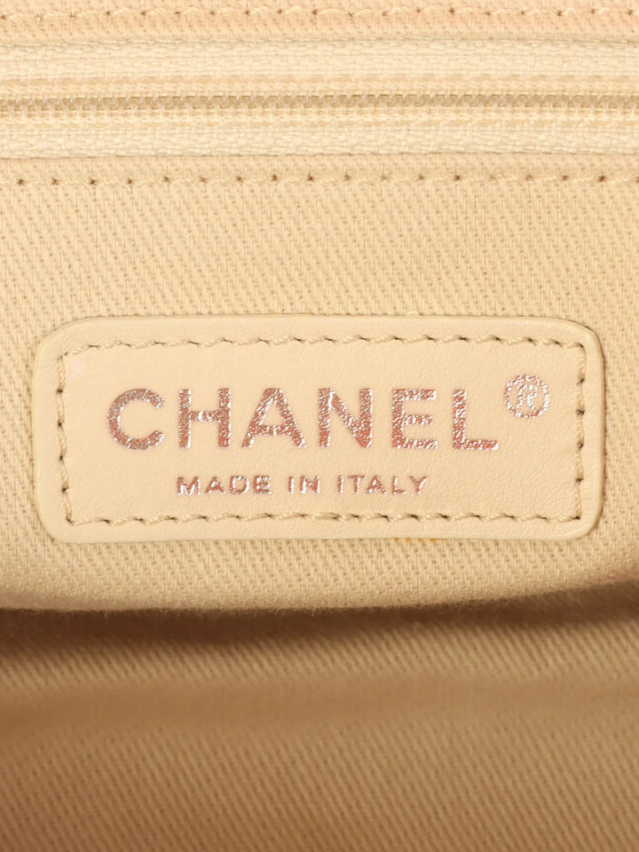 Chanel Around 2008 Made Cc Mark Charm Multi Motif Shoulder Bag Red