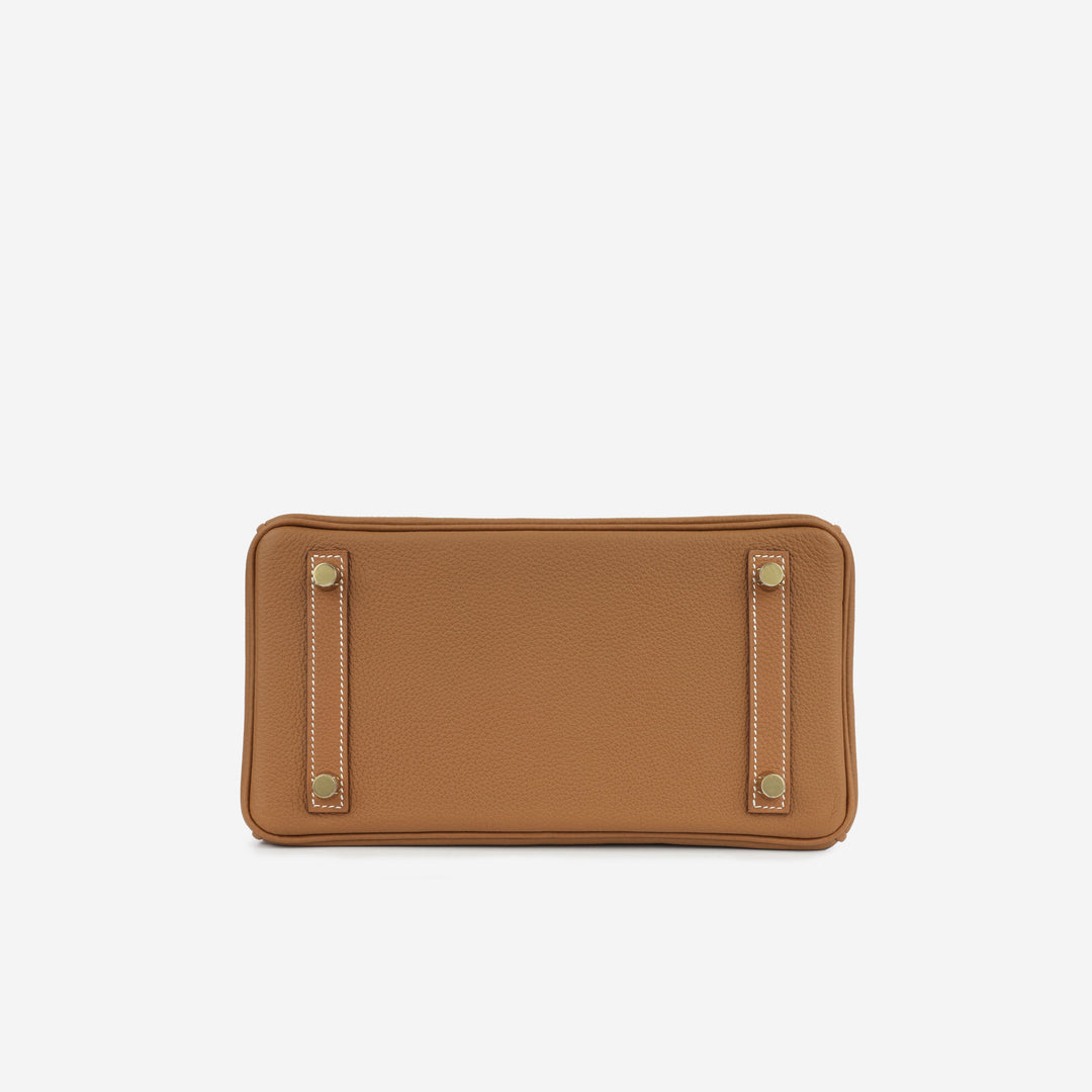 Birkin 25 - Gold Togo