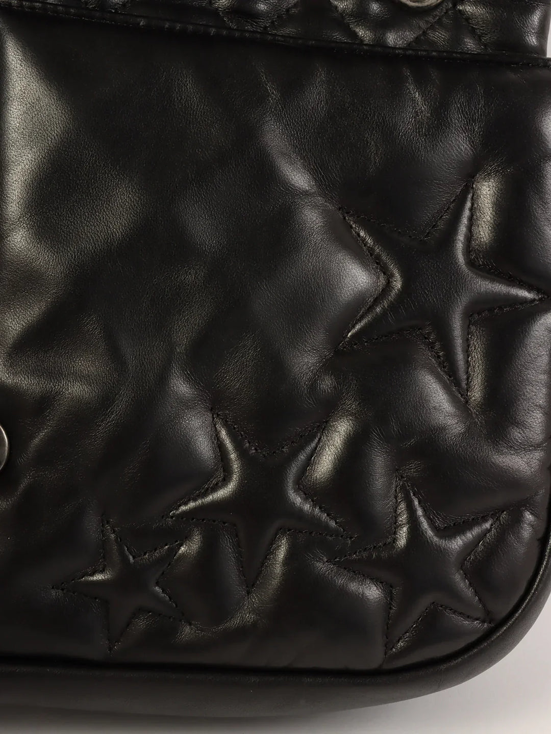 Chanel Around 2014 Made Star Turn-Lock Chain Bag Black