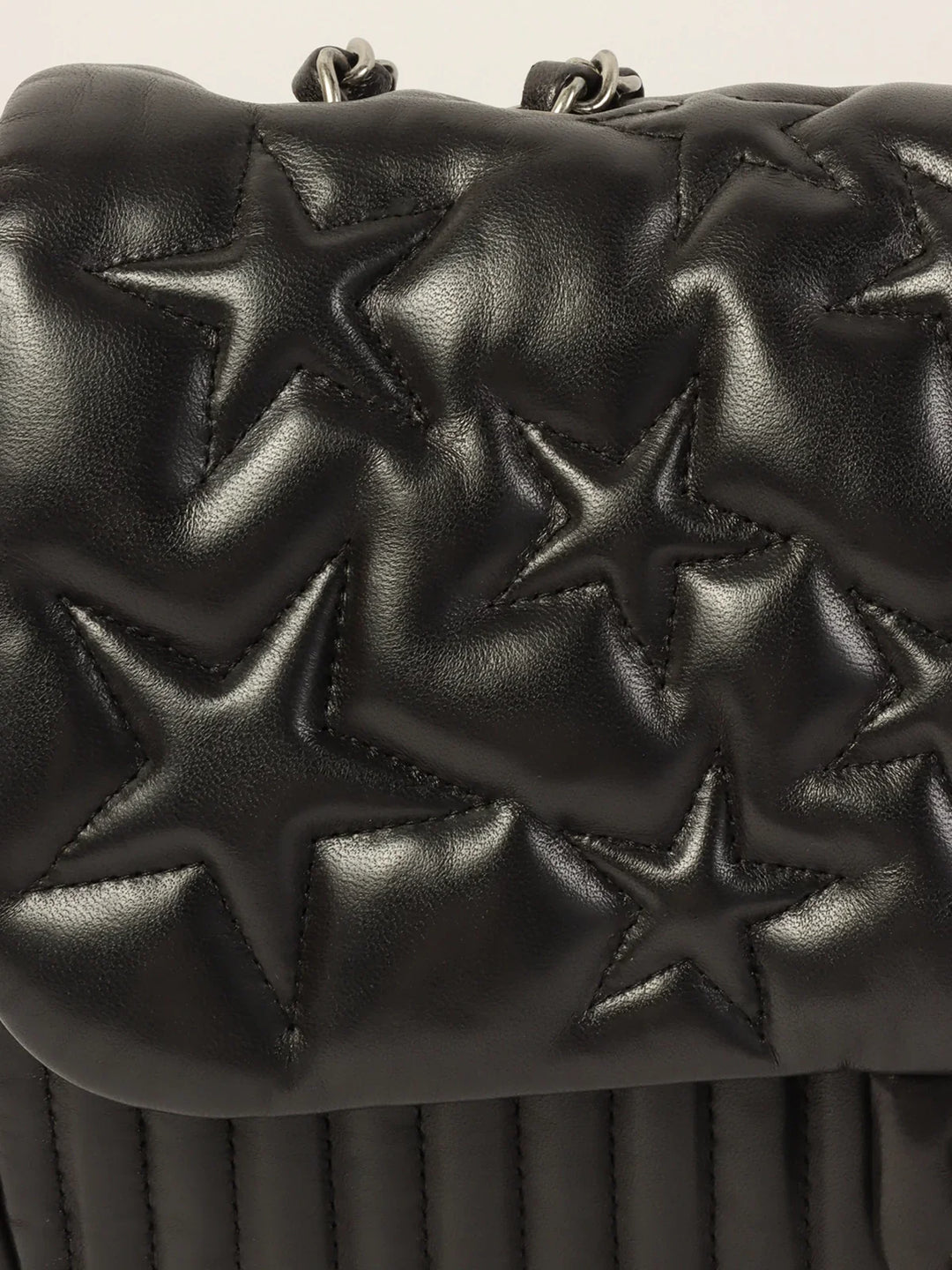 Chanel Around 2014 Made Star Turn-Lock Chain Bag Black