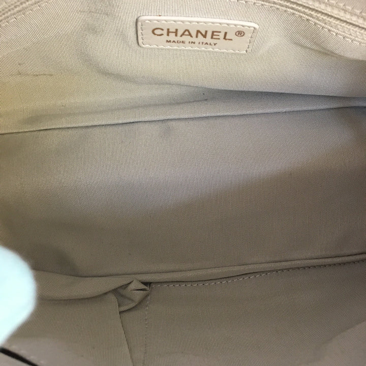 Top Quality Chanel Camera Shoulder Bag in Beige Leather