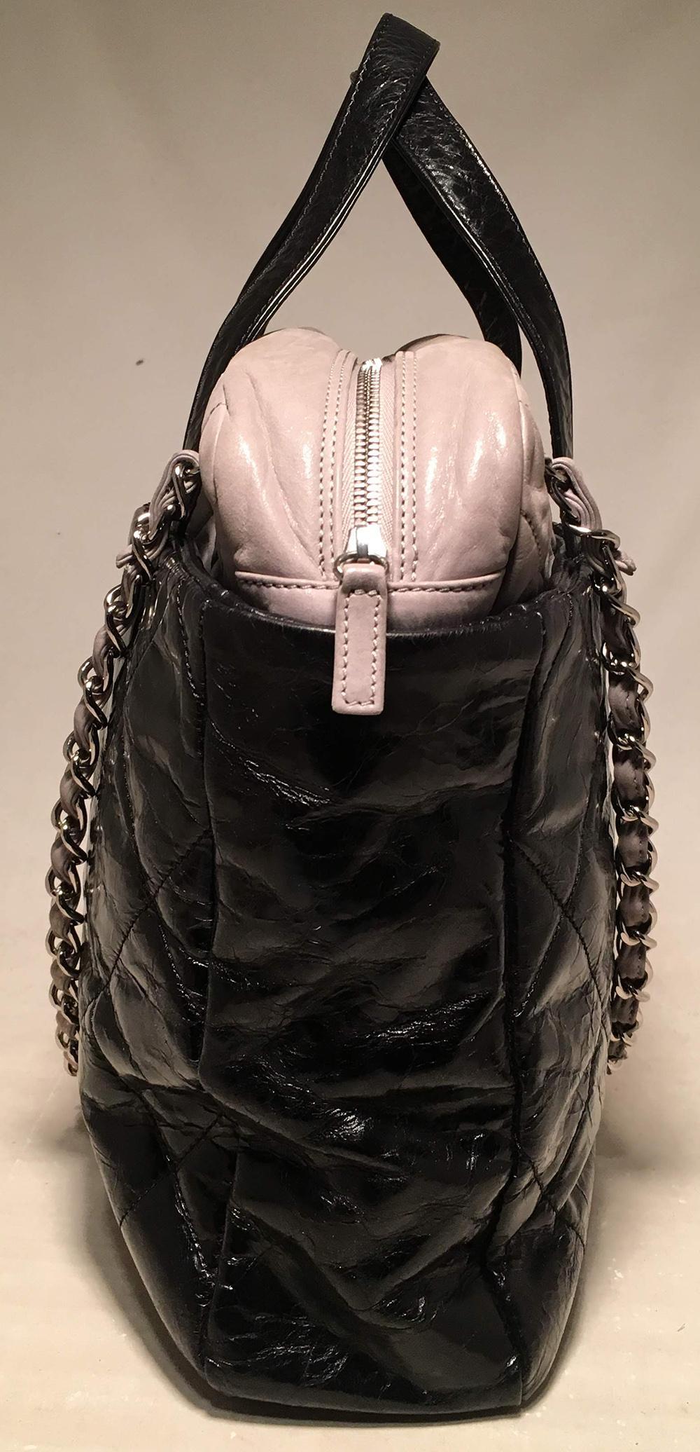 Top Quality Chanel Black and Grey Portobello Tote