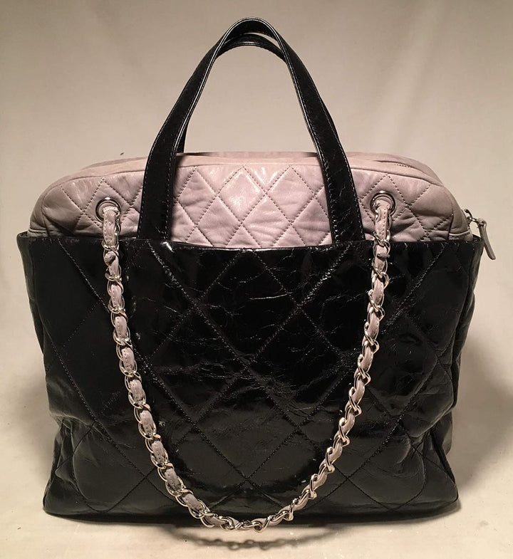 Top Quality Chanel Black and Grey Portobello Tote