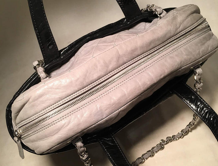 Top Quality Chanel Black and Grey Portobello Tote