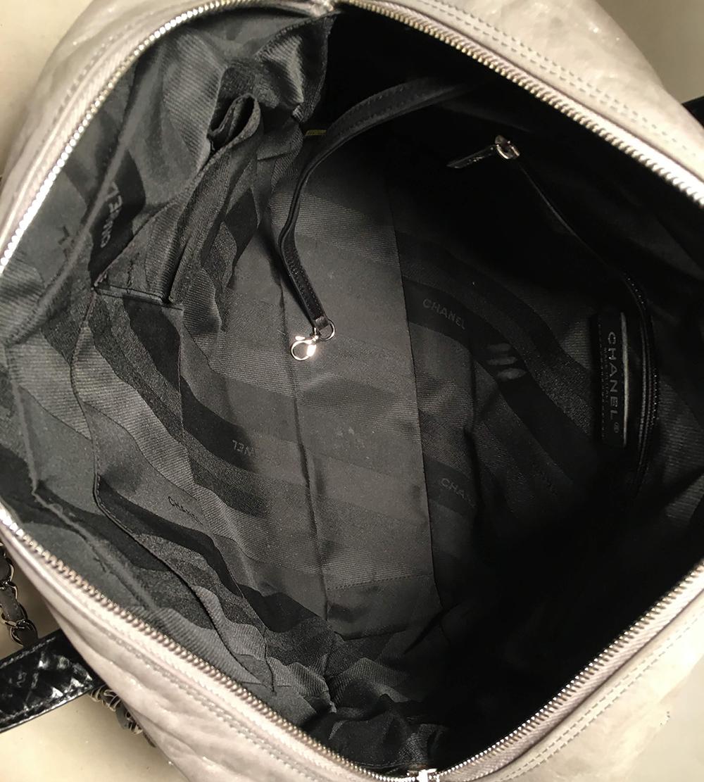Top Quality Chanel Black and Grey Portobello Tote