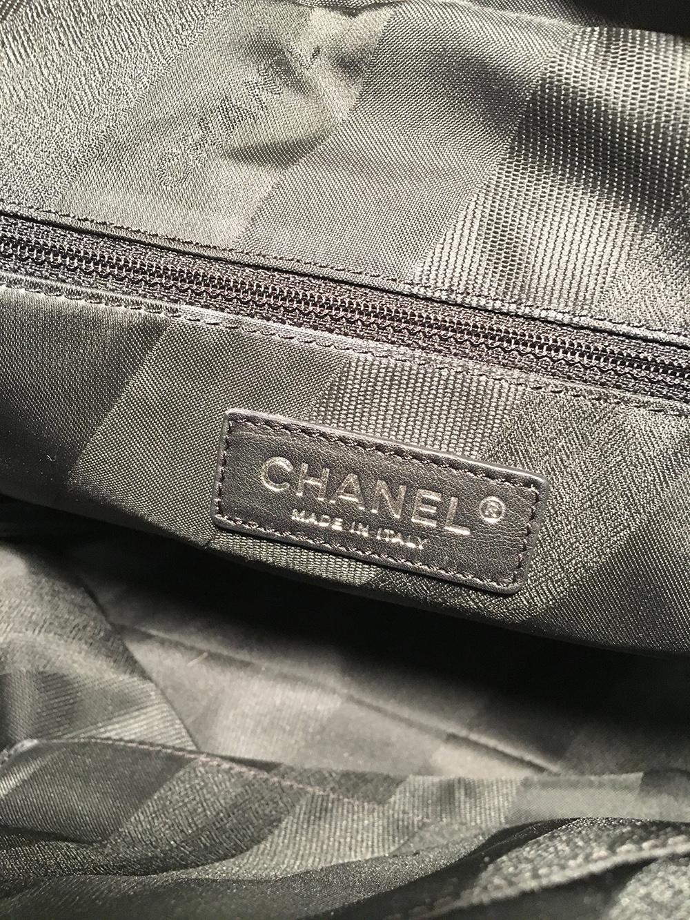 Top Quality Chanel Black and Grey Portobello Tote