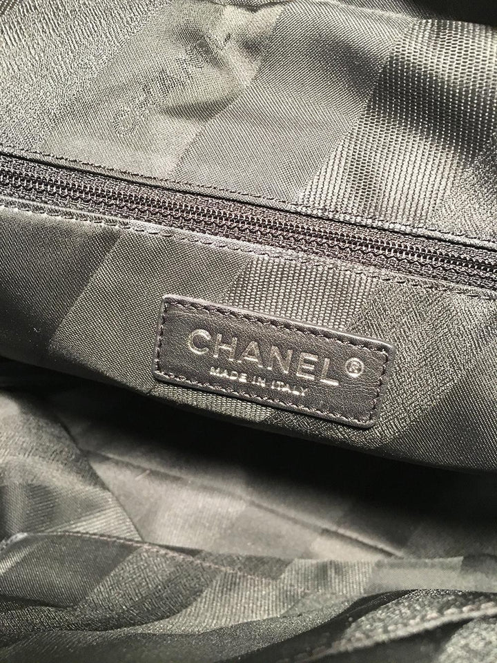 Top Quality Chanel Black and Grey Portobello Tote