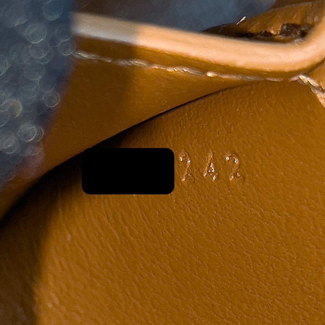 Celine Clutch On Strap Calfskin Tan