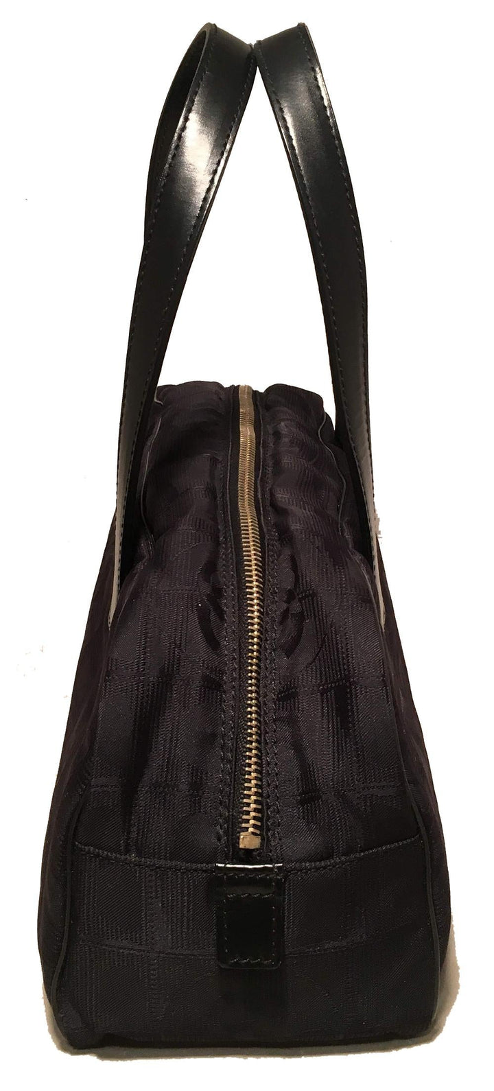 Top Quality Chanel Black Nylon Traveline Handbag
