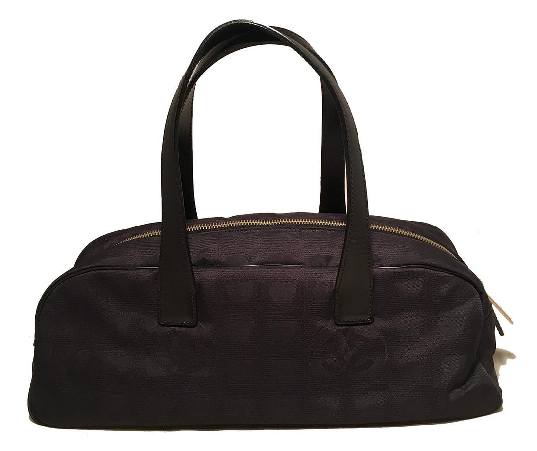 Top Quality Chanel Black Nylon Traveline Handbag
