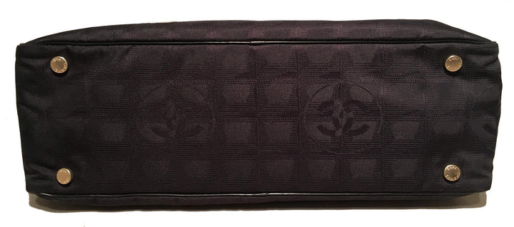 Top Quality Chanel Black Nylon Traveline Handbag