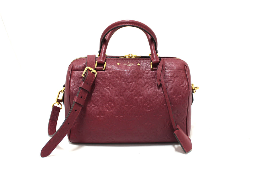 Louis Vuitton Aurore Empreinte Speedy 25 NM Bandouliere Crossbody Bag | Italystation.com