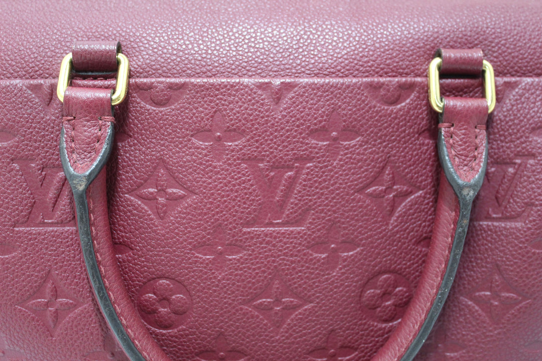 Louis Vuitton Aurore Empreinte Speedy 25 NM Bandouliere Crossbody Bag