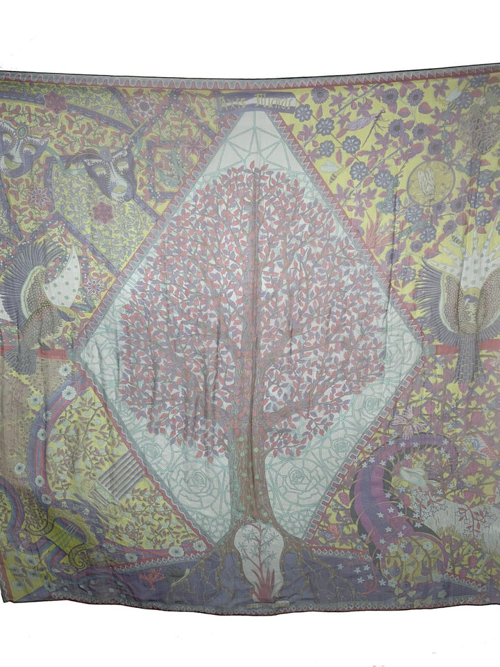 Top quality Hermes Axis Mundi Silk Scarf 140