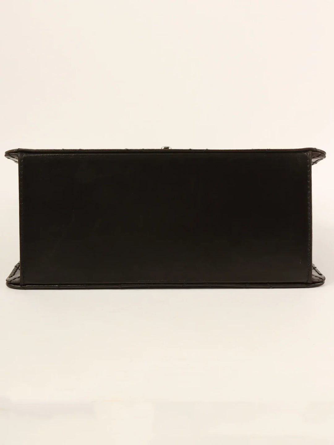 Chanel Around 1998 Made Turn-Lock Shoulder Bag Black