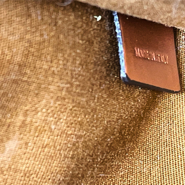 Celine Mini Vertical Cabas Triomphe Canvas Brown