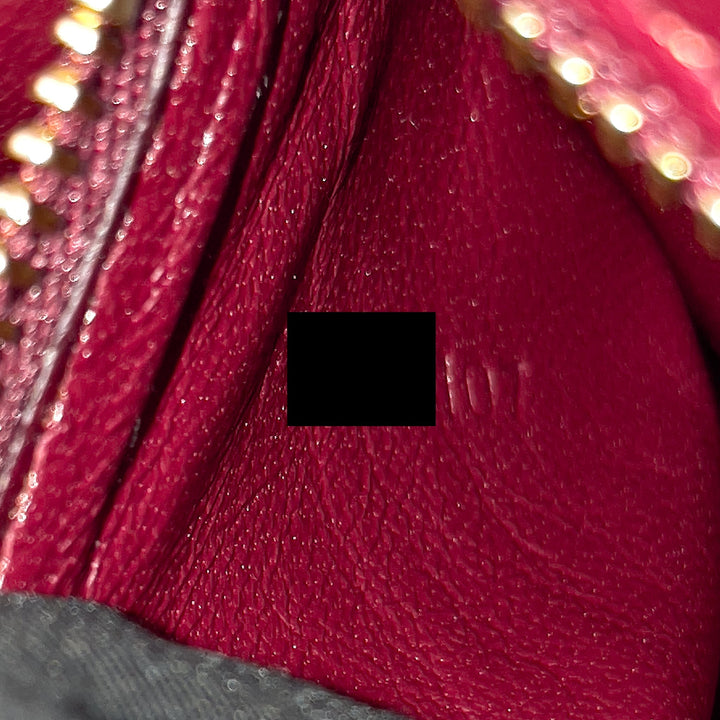 Celine Mini Box Calfskin Burgundy