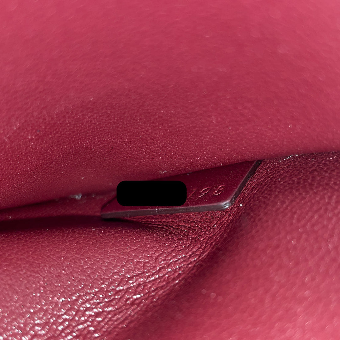 Celine Small 16 Bag Light Burgundy Calfskin