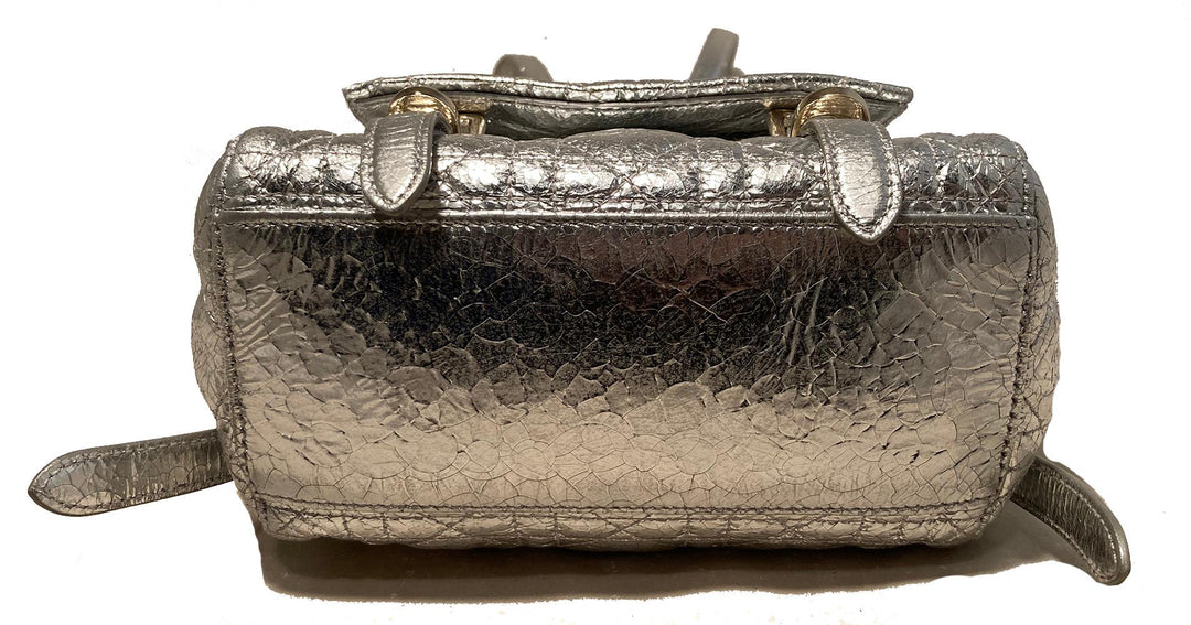 Top quality Dior Stardust Silver Leather Backpack
