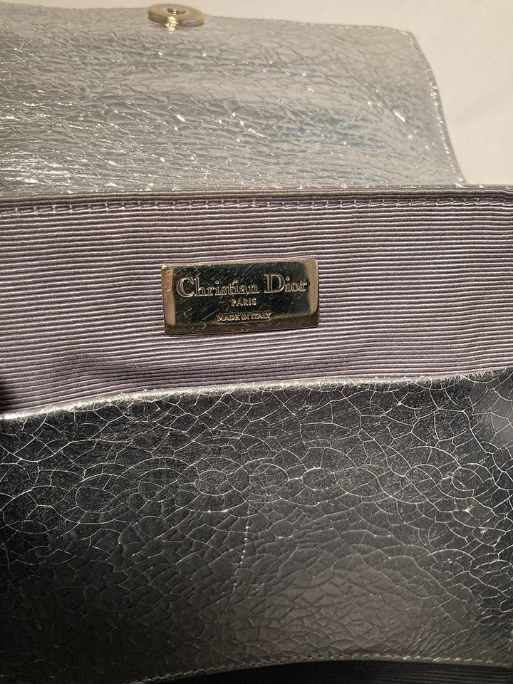 Top quality Dior Stardust Silver Leather Backpack