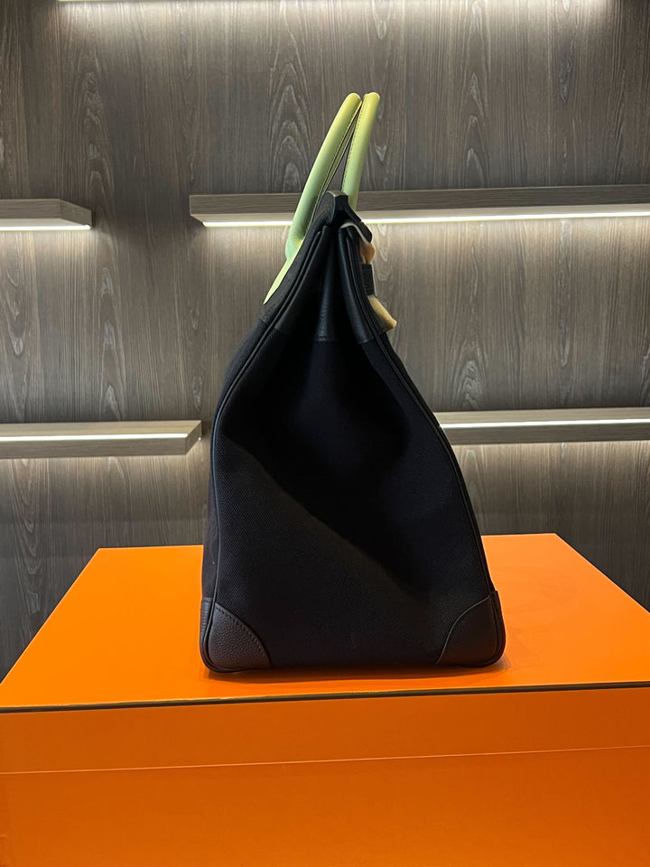 Top quality Hermes Haut A Courroies 40 Multi Bag AA Noir/Absinthe/Hydra
