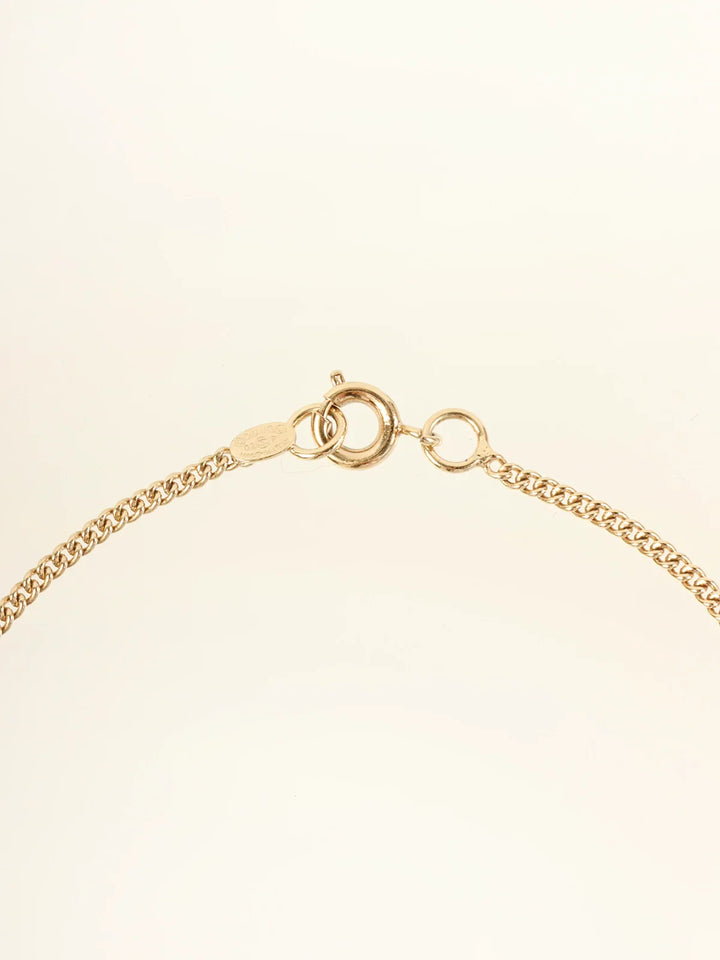Chanel 2002 Made Rhinestone Square No.5 Cc Mark Bracelet Gold/Pink