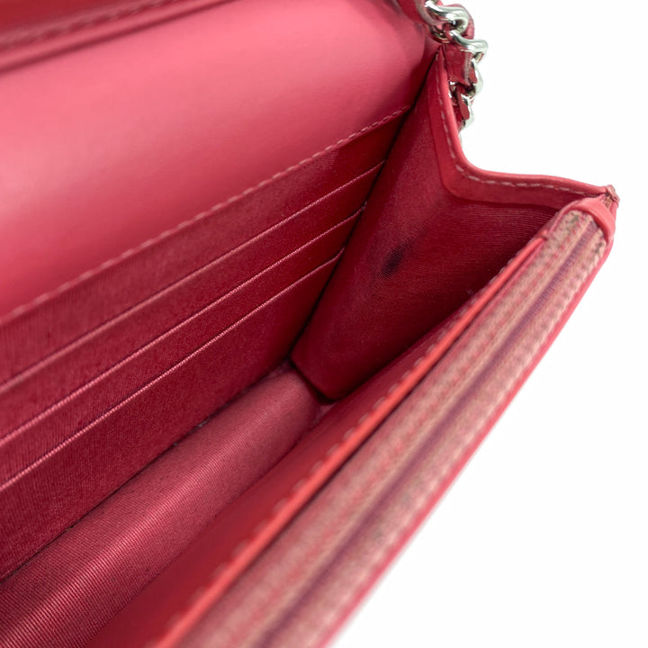 5/7 DOTD- Top Quality Chanel Caviar Coco Wallet On Chain Pink