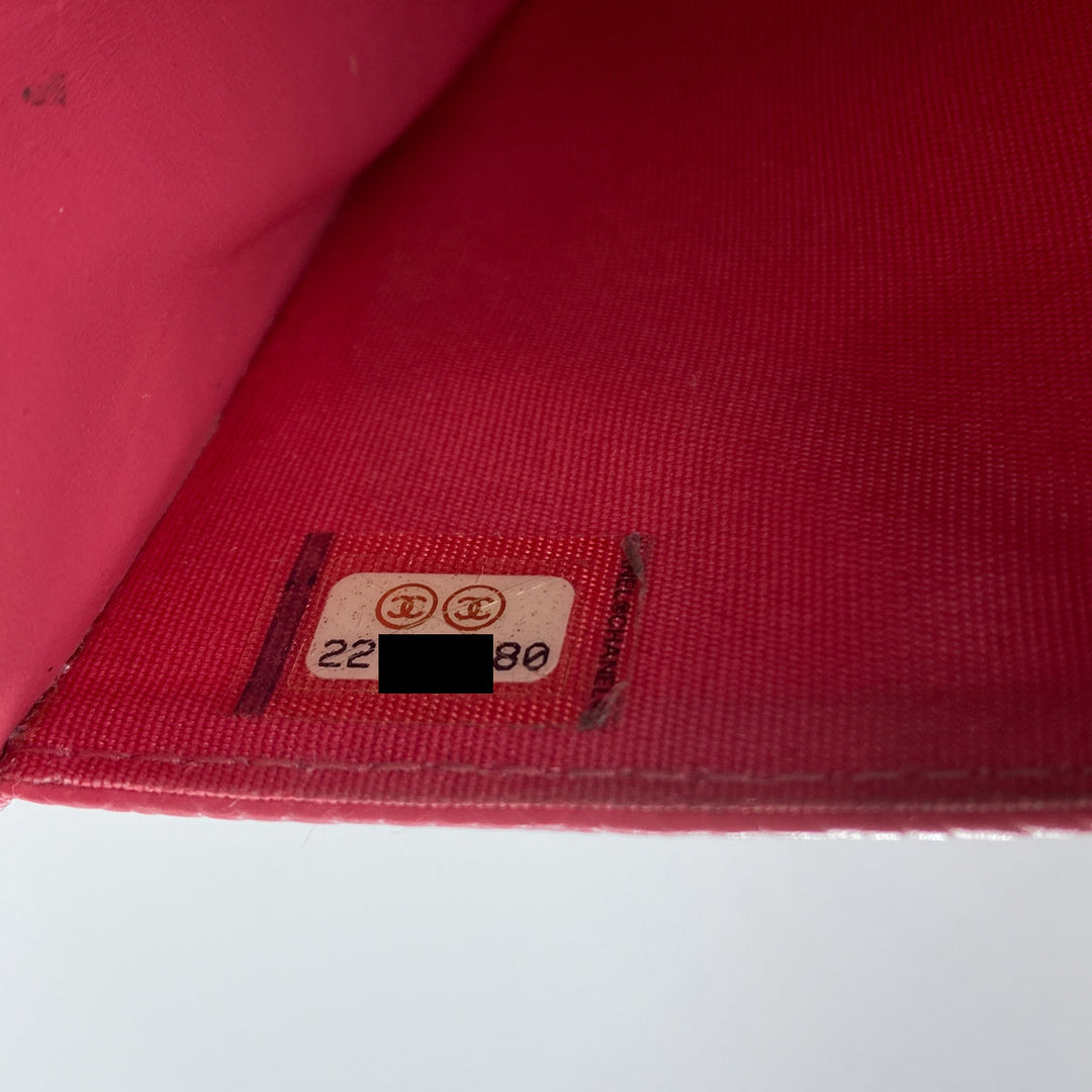 5/7 DOTD- Top Quality Chanel Caviar Coco Wallet On Chain Pink