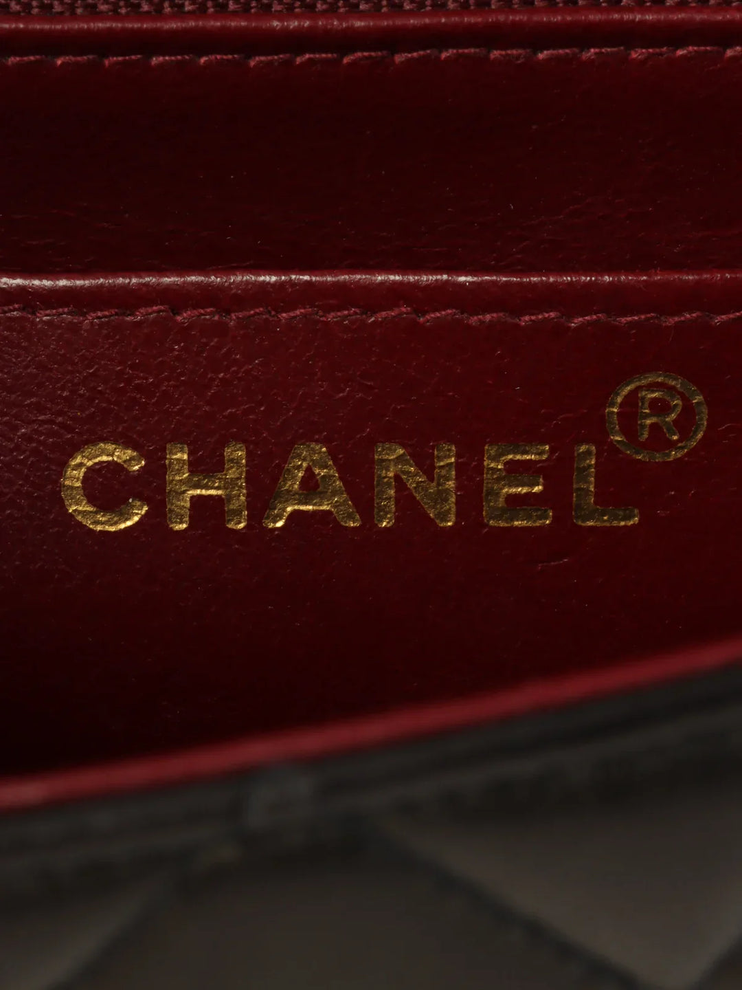 Chanel Around 1992 Made Diana New Chain Bag 22Cm Black