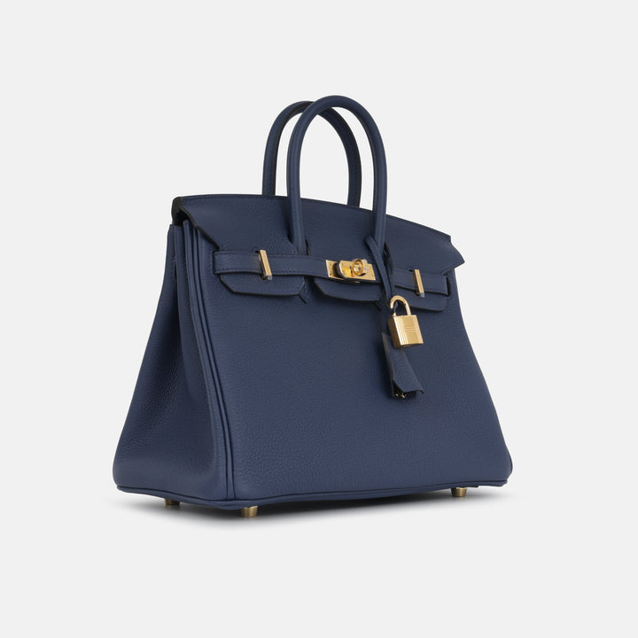 Birkin 25 - Bleu Navy