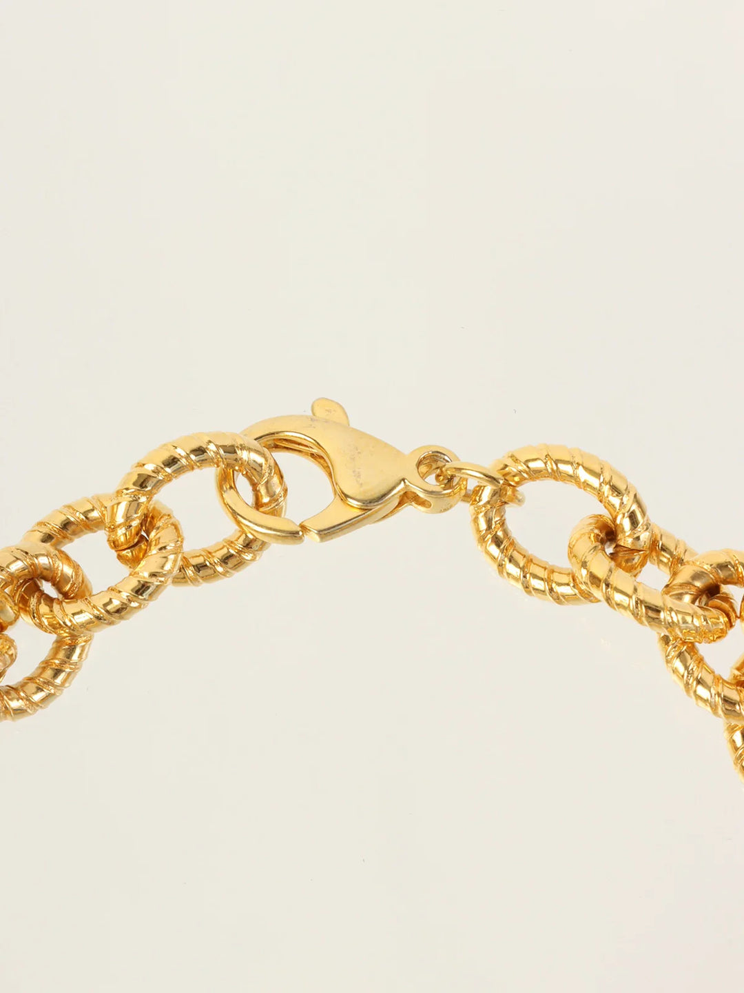 Celine Multi Charm Bracelet Gold