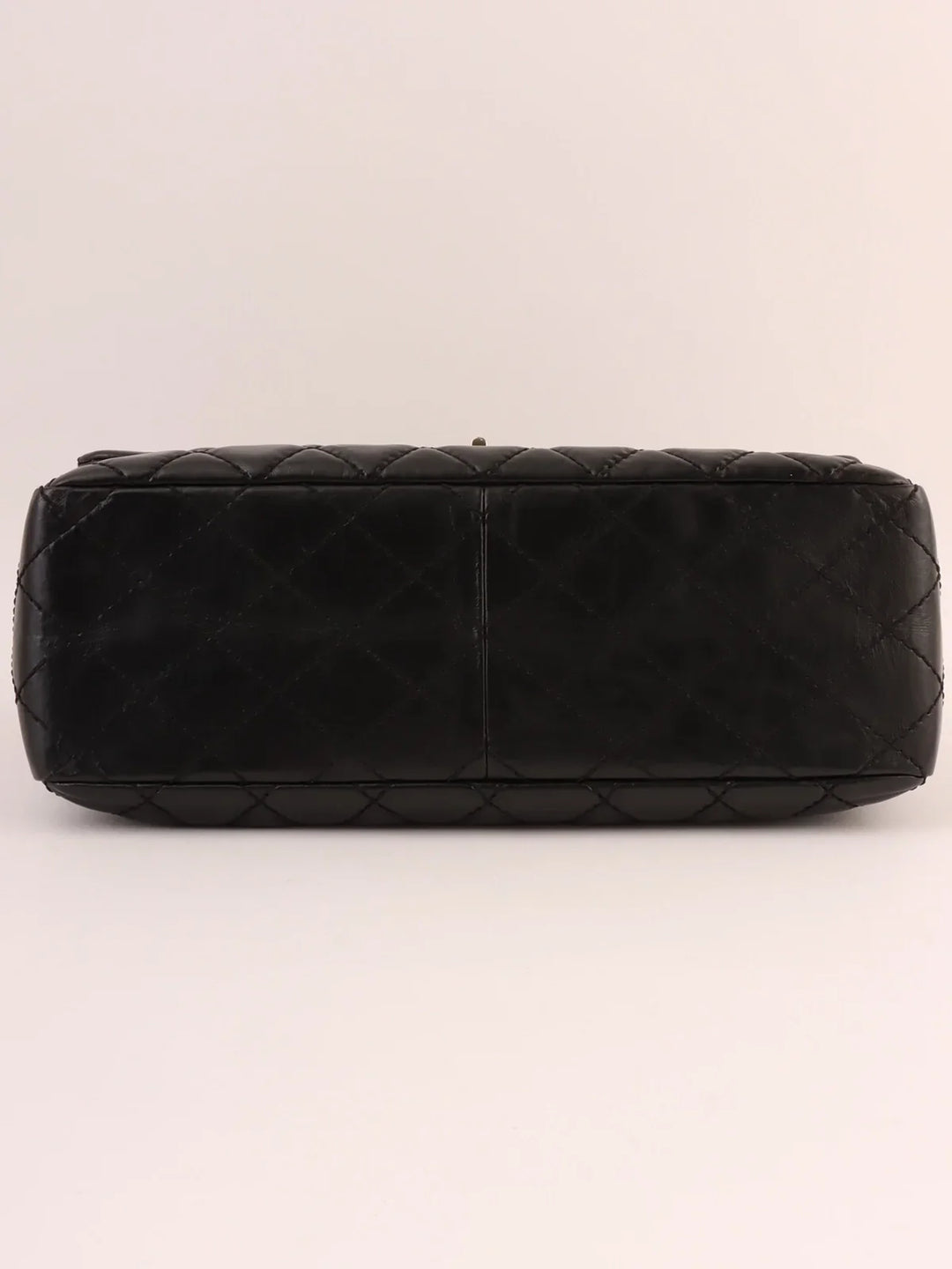 Chanel Around 2008 Made 2.55 Chain Shoulder Bag Black