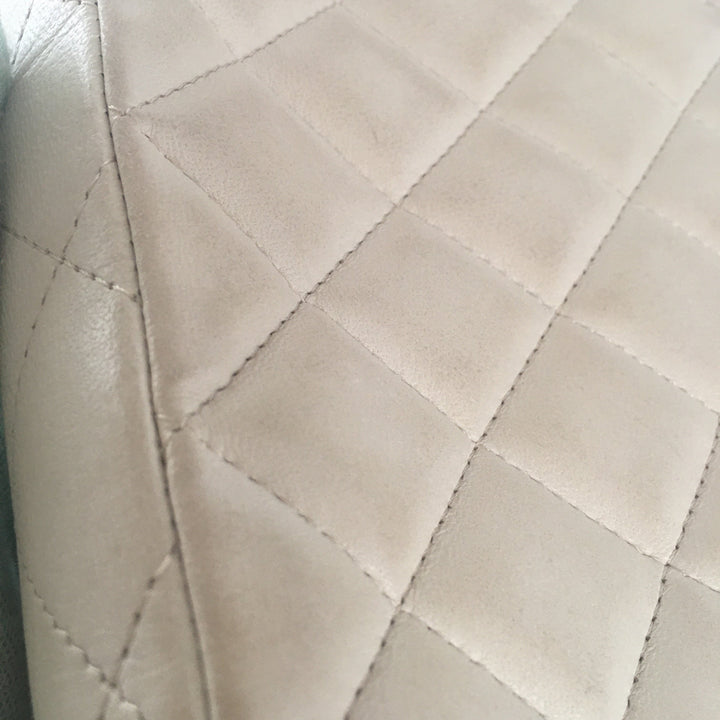 Top Quality Chanel Camera Shoulder Bag in Beige Leather