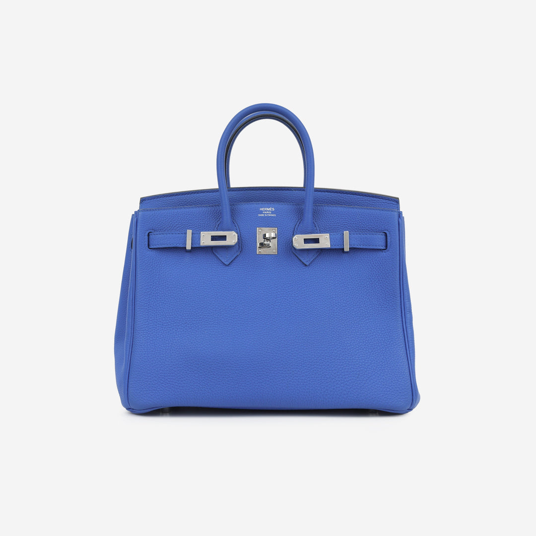 Birkin 25 - Bleu Zellige