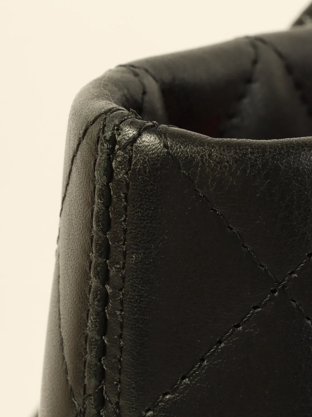 Chanel Around 2010 Made Cambon Tote Bag Black