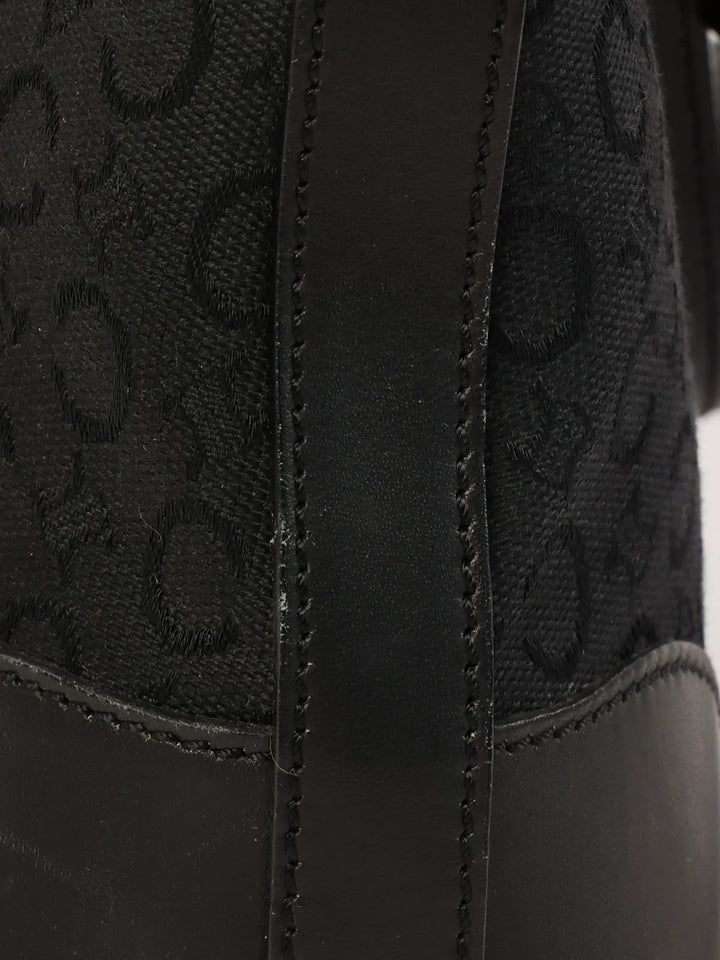 Top Quality Celine C Macadam Pattern Shoulder Bag Black